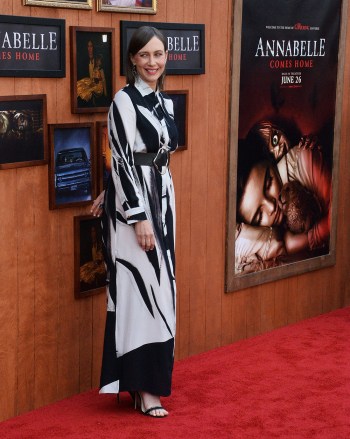 Cast member Vera Farmiga attends the premiere of the motion picture horror film "Annabelle Comes Home" at the Regency Village Theatre in the Westwood section of Los Angeles on June 20, 2019. Storyline: Paranormal investigators Ed and Lorraine Warren keep a possessed doll locked up in an artifacts room in their house. When the doll awakens the room's evil spirits, it soon becomes a night of terror for the couple's young daughter and her friends.
Annabelle Comes Home Premiere, Los Angeles, California, United States - 21 Jun 2019