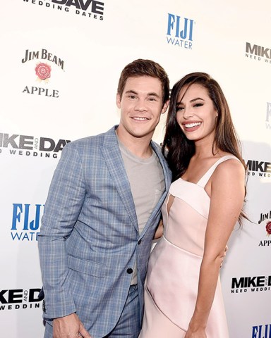 Adam Devine and Chloe Bridges seen at Twentieth Century Fox "MIKE AND DAVE NEED WEDDING DATES" Fan Screening Red Carpet Sponsored by Jim Beam Apple and FIJI Water at Cinerama Dome at ArcLight Hollywood, in Los Angeles
Twentieth Century Fox "MIKE AND DAVE NEED WEDDING DATES" Fan Screening Red Carpet Sponsored by Jim Beam Apple and FIJI Water, Los Angeles, USA