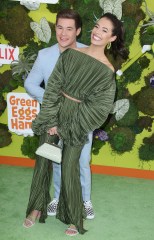 Adam Devine and Chloe Bridges
'Green Eggs and Ham' TV show premiere, Arrivals, Hollywood American Legion Post 43, Los Angeles, USA - 03 Nov 2019