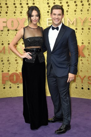 Chloe Bridges and Adam Devine
71st Annual Primetime Emmy Awards, Arrivals, Microsoft Theatre, Los Angeles, USA - 22 Sep 2019