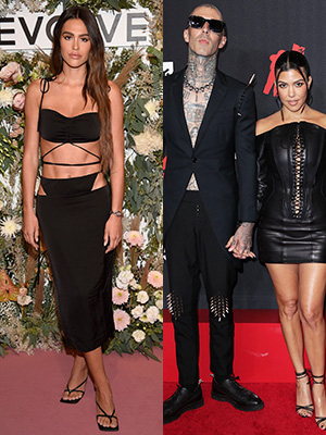 Amelia Hamlin; Travis Barker & Kourtney Kardashian