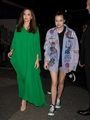 Shiloh Jolie-Pitt and Angelina Jolie