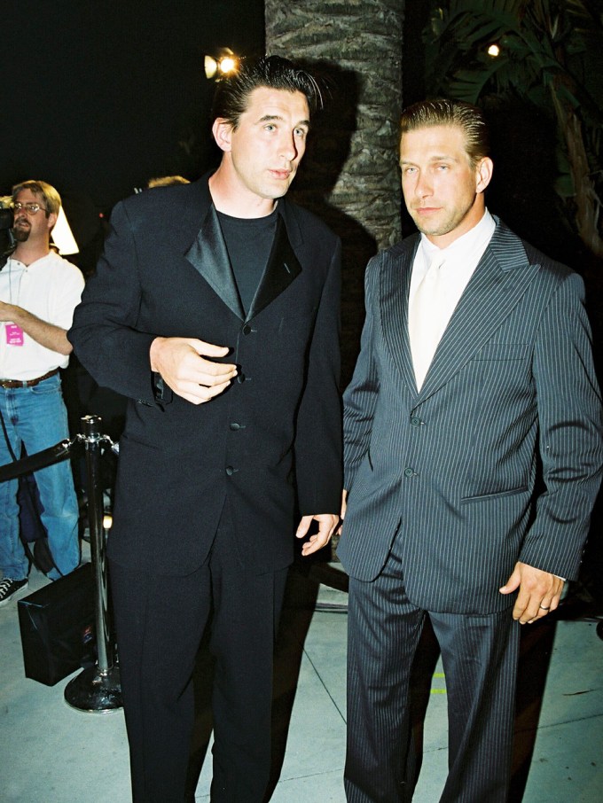 Billy & Stephen Baldwin At The 1998 Vanity Fair Post Oscar Party