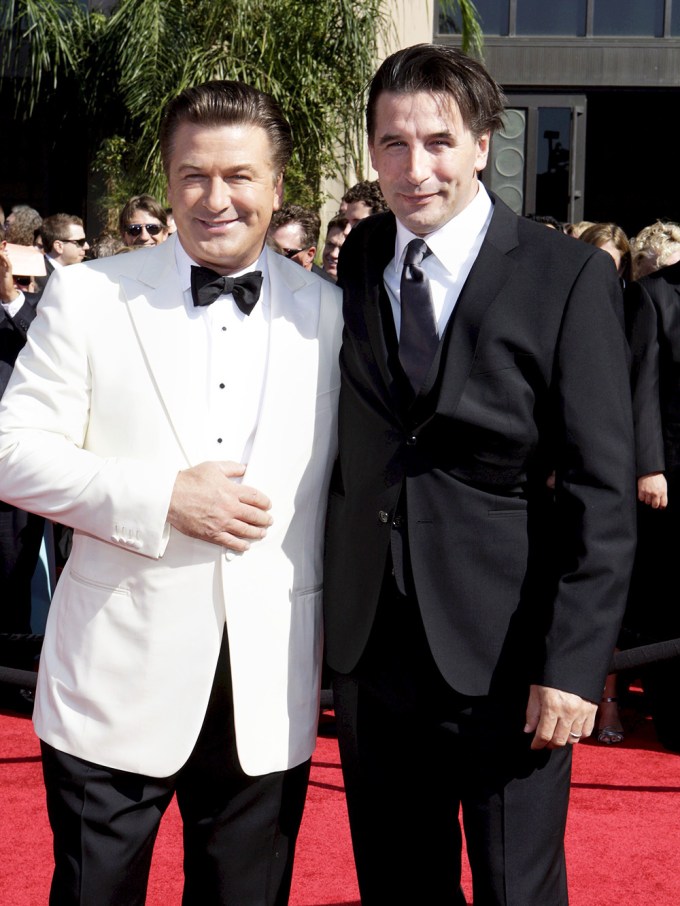 Alec & Billy Baldwin At The 2007 Emmys