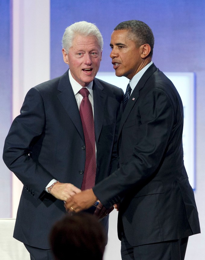 Bill Clinton & Barack Obama