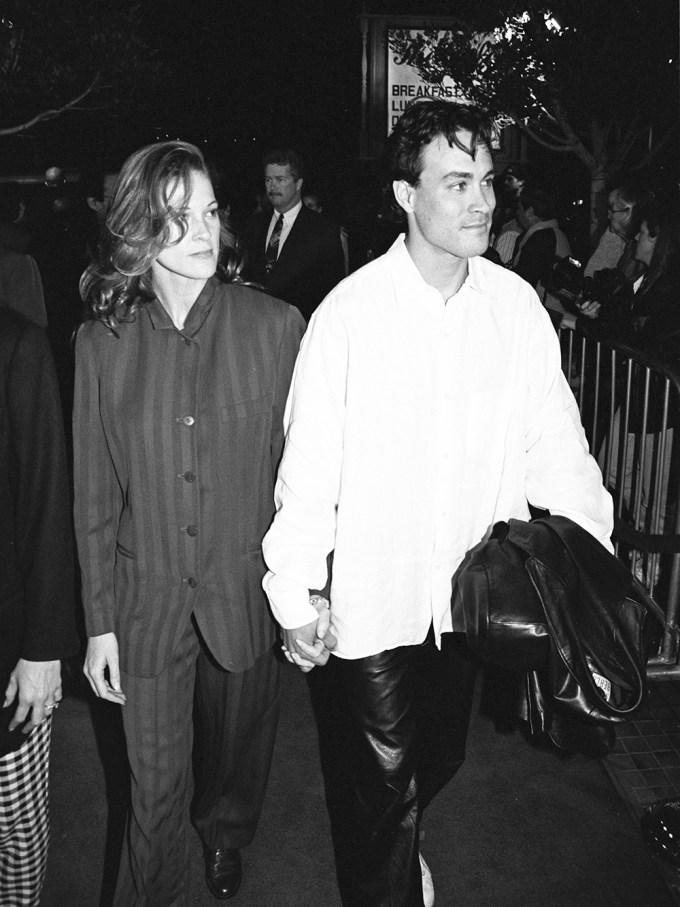 Lisa Hutton and Brandon Lee In 1992