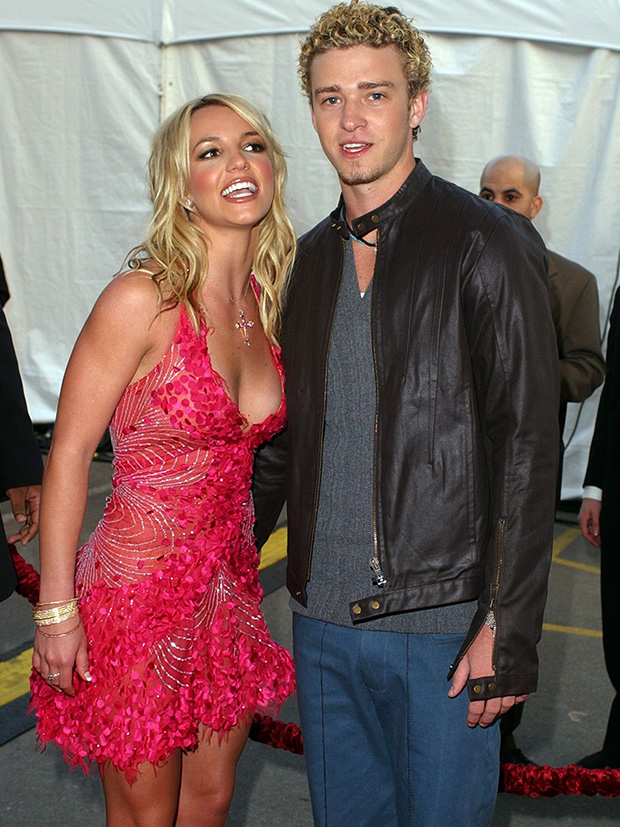 Britney Spears and Justin Timberlake 