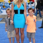 Britney Spears with her sons Sean Preston and Jayden Federline
'The Smurfs 2' film premiere, Los Angeles, America - 28 Jul 2013