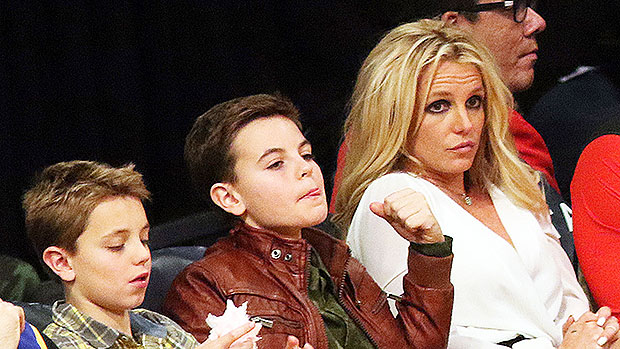 Britney Spears & Sons Sean & Jayden