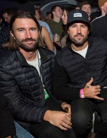 Brandon Jenner, Brody Jenner. Brandon Jenner and Brody Jenner during the KAOS Dayclub & Nightclub performance with Marshmello at Park City Live, in Park City, Utah
KAOS Dayclub & Nightclub Presents Marshmello at Live, Park City, USA - 26 Jan 2019