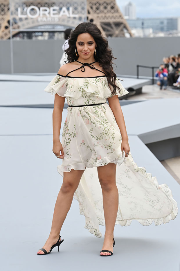 Camila Cabello Glows On Runway At L'Oreal Paris Show In Floral Dress –  Hollywood Life