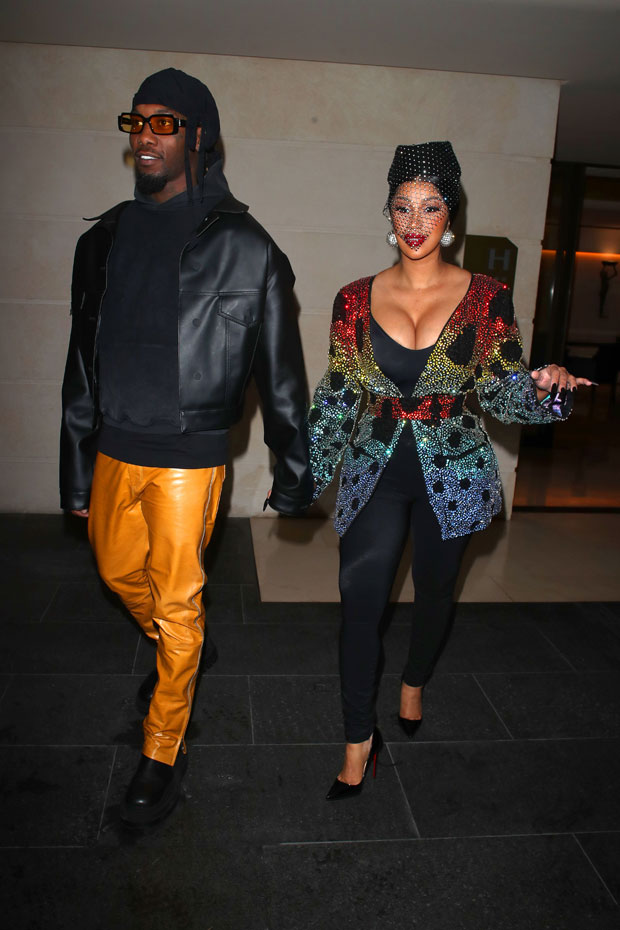 Cardi B and Offset Take Paris Fashion Week by Storm – WWD