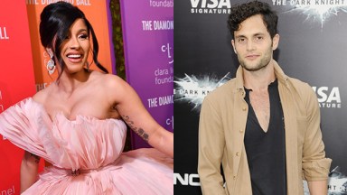 Penn Badgley Cardi B