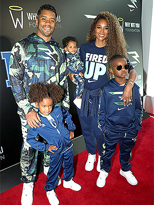 CIARA, RUSSELL WILSON, AND SON WIN POSE IN CAMPAIGN FOR GOOD DIAPERS