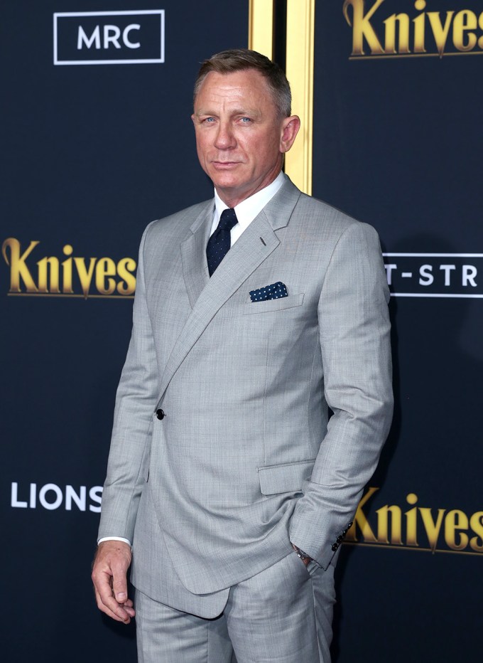 Daniel Craig At The Premiere Of ‘Knives Out’