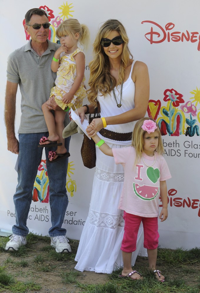 Denise Richards & Daughters At An Aids Benefit
