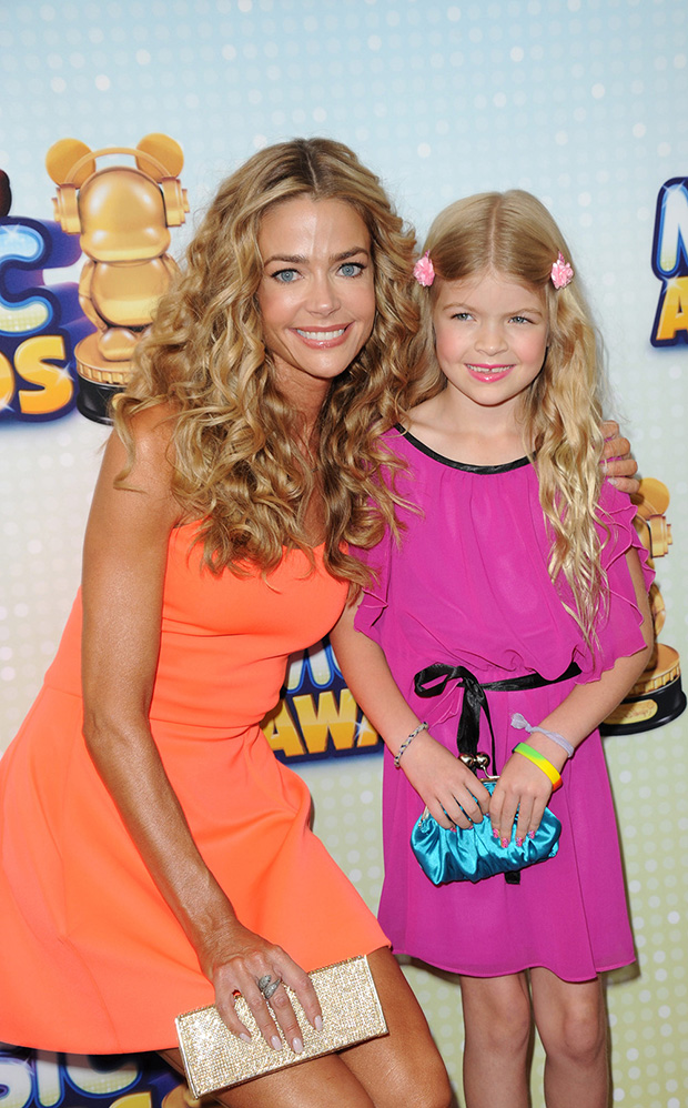 Denise Richards with daughter Lola