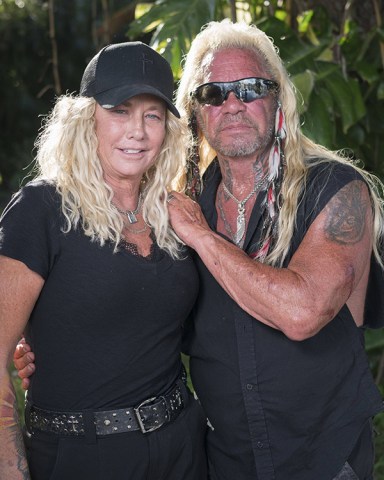 EXCLUSIVE: Dog the Bounty Hunter (aka Duane Lee Chapman) seen during an interview in St. Petersburg, Florida on October 7, 2021. 07 Oct 2021 Pictured: Dog the Bounty Hunter (aka Duane Lee Chapman) seen during an interview in St. Petersburg, Florida on October 7, 2021. Photo credit: The Sun/News Licensing / MEGA TheMegaAgency.com +1 888 505 6342 (Mega Agency TagID: MEGA796331_001.jpg) [Photo via Mega Agency]