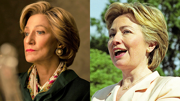 edie Falco, Hillary Clinton