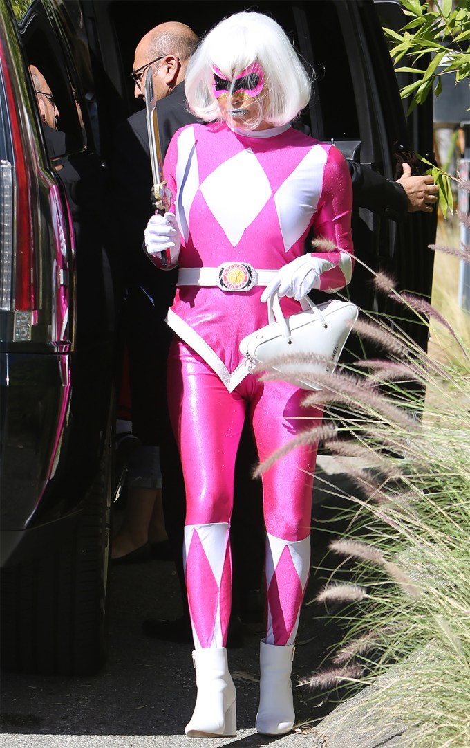 Fergie as a Power Ranger