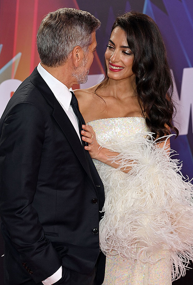 Amal clooney topless