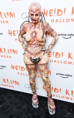 Heidi KlumHeidi Klum's 20th Annual Halloween Party presented by Amazon Prime Video and SVEDKA Vodka, Arrivals, Cathedral Restaurant at Moxy East Village Hotel, New York, USA - 31 Oct 2019