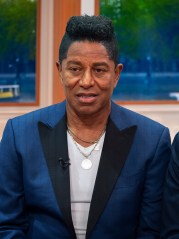Editorial use only. Exclusive - Premium Rates Apply. Call your Account Manager for pricing.
Mandatory Credit: Photo by Ken McKay/ITV/Shutterstock (9693164ae)
The Jacksons - Jermaine Jackson
'Good Morning Britain' TV show, London, UK - 25 May 2018
THE JACKSONS: THE LEGENDARY MOTOWN SUPERGROUP ARE BACK! 
We chat to Jermaine, Tito, Jackie and Marlon about "wildchild" Paris, Michael's famous Moonwalk shoes (up for auction this weekend) and if they really plan to take a MJ hologram on the road for their UK gigs at the Rewind Festival: North in August
SOFA: Jermaine, Tito, Jackie and Marlon Jackson