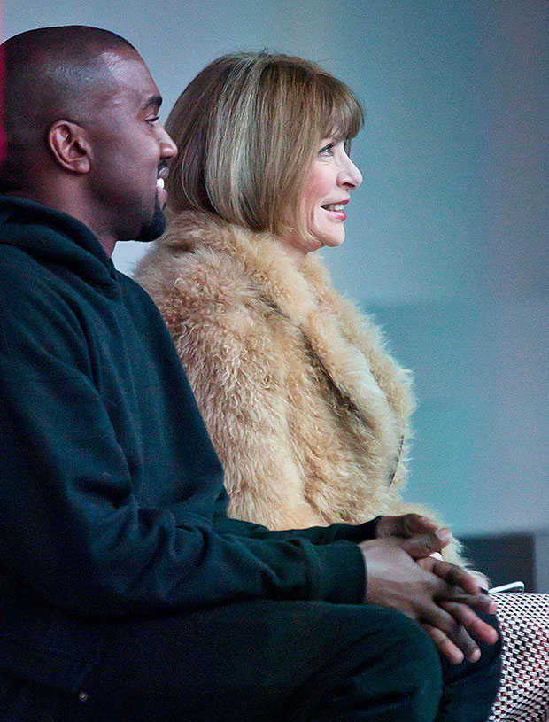 Kim Kardashian, Kanye West and Anna Wintour celebrate emerging