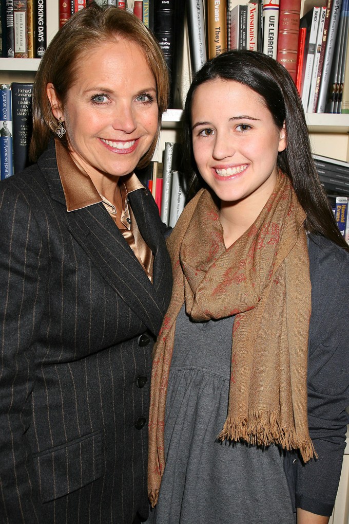 Katie Couric and daughter Ellie