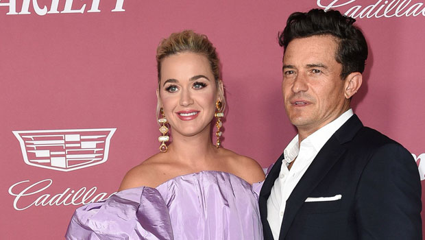 Katy Perry’s Fiancé Orlando Bloom Runs On Stage To Fix Her Dress Ahead Of Performance — Watch
