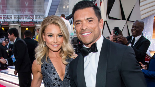 Kelly Ripa & Mark Consuelos Look In Love In Pic From Her 51st Birthday 