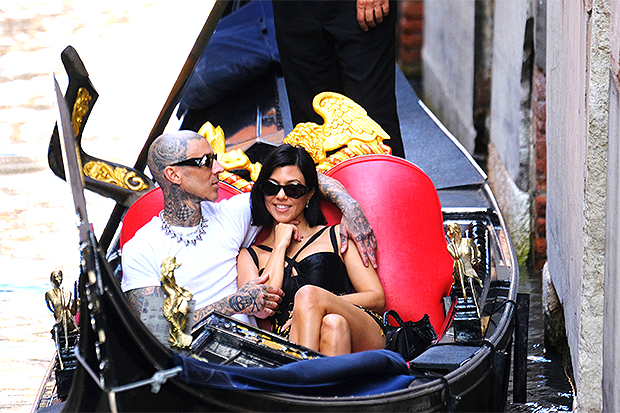 Kourtney Kardashian & Travis Barker 