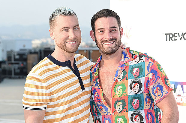 Lance Bass Dresses Twins Violet and Alexander in Packers Gear