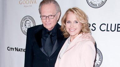 Katie Couric and Larry King