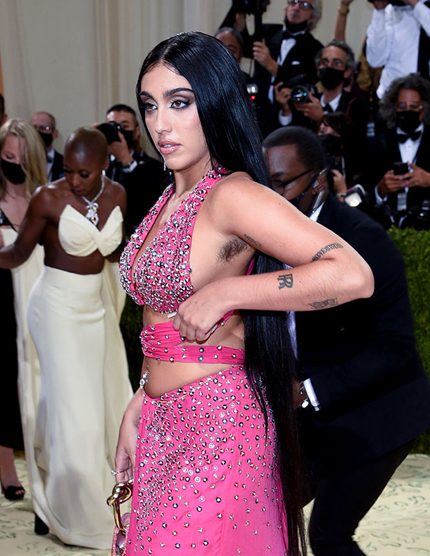 Madonna's Daughter Lourdes Leon Shows Skin at 2021 Met Gala Debut