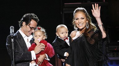 marc anthony and jennifer lopez with their twins