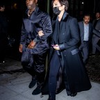 Kris Jenner Rocks An All Black Ensemble Arriving With Boyfriend Corey Gamble To The SNL After Party At Zero Bond