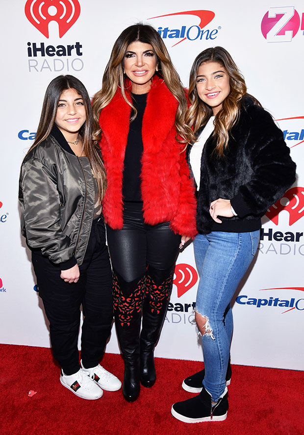 Teresa Giudice & daughters Gia & Milania Giudice 