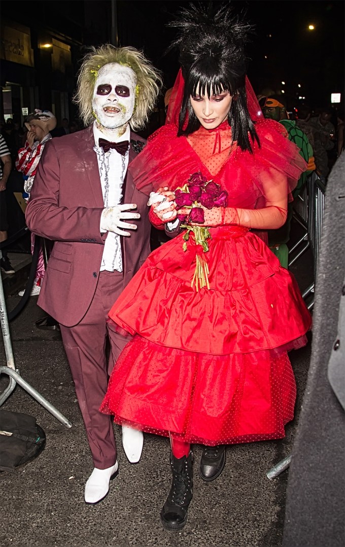 Bella Hadid & The Weeknd at Heidi Klum’s 19th Annual Halloween Party