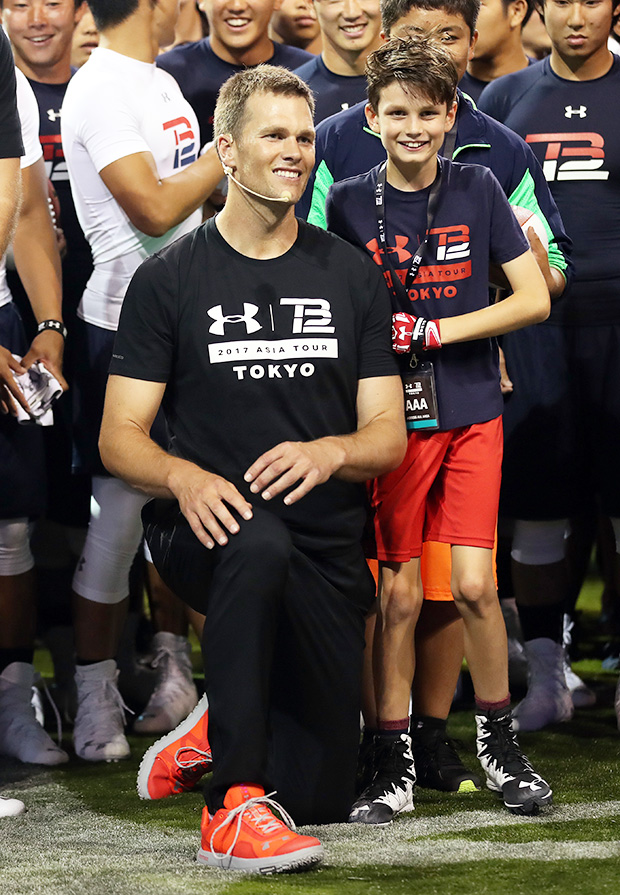 Tom Brady's son, Jack, is nearly as tall as legendary QB