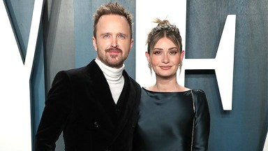 aaron paul and wife lauren