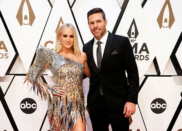 Carrie Underwood At The CMA Awards 2021: See Pics Of Her & Mike Fisher –  Hollywood Life