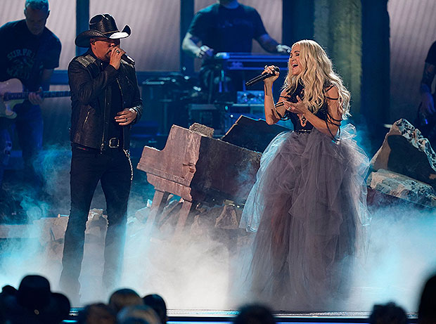 Carrie Underwood At The CMA Awards 2021: See Pics Of Her & Mike Fisher –  Hollywood Life