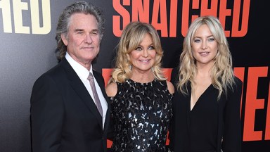 Kurt Russell, Kate Hudson, and Goldie Hawn