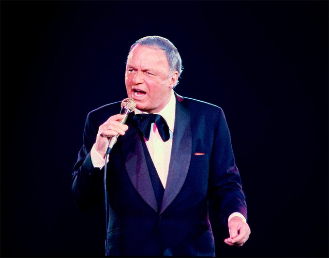 Frank Sinatra Performing in 1979