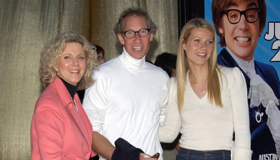 gwyneth paltrow with mom blythe danner and dad bruce