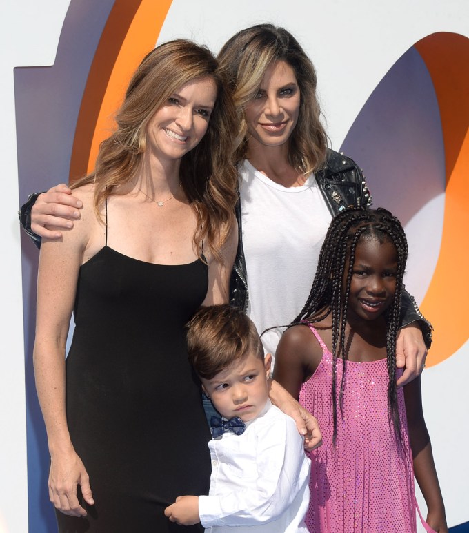 Jillian Michaels Attends ‘Storks’ Premiere With Her Family