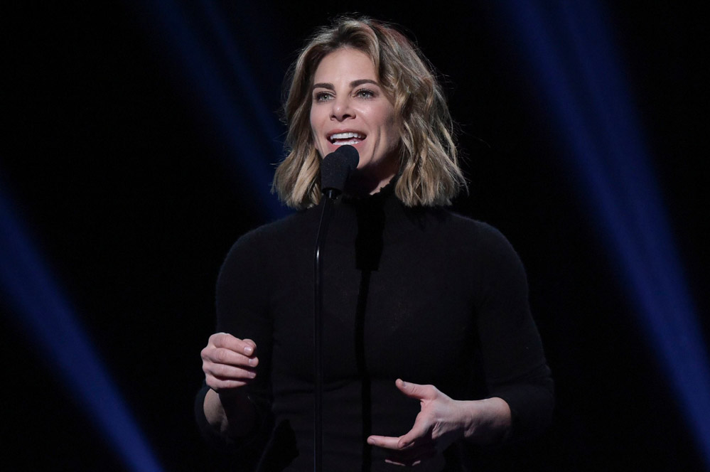 World's scariest trainer Jillian Michaels makes lifting Louis Vuitton look  easy - PurseBlog