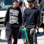 Kelly Rowland and her family enjoy a fun time at the Farmer's market