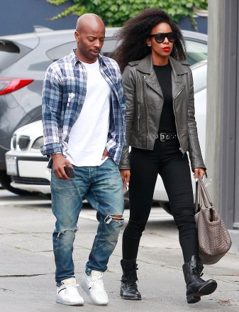 Kelly Rowland and Tim Weatherspoon
Kelly Rowland out and about, Los Angeles, USA - 30 Apr 2018
Kelly Rowland strolling in Los Angeles